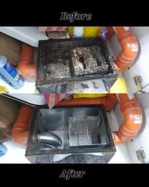 Grease trap, restaurant, Metro Manila