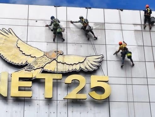 NET 25 broadcast center, Quezon City