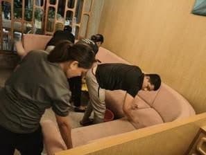 Sofa deep cleaning, Metro Manila